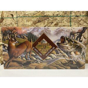 Woods & Water Board Game 1995 Hunting Fishing Adventure New Sealed Home Rock Ent